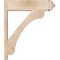 Ekena Millwork Legacy Arts & Crafts Smooth Outlooker, Douglas Fir, 7 1/2"W x 28"D x 32"H OUT08X28X32LEC03SDF - alternate 3